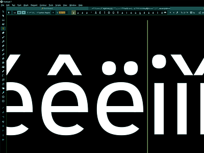 Type Design 54 2d art artwork design font fontlab graphic design lettering modern type design typeface typography vector