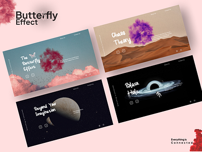 Butterfly Effect Web Designs balance design figma landingpage ui uiux ux web design