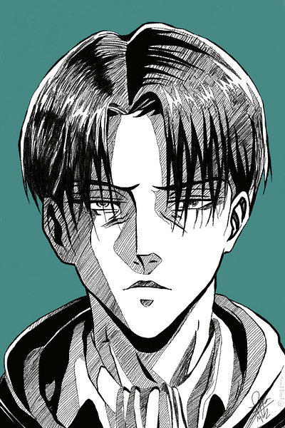 Levi Ackerman. digital art graphic design illustration