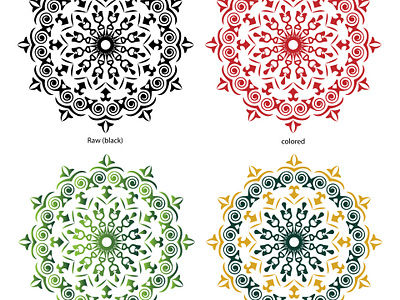 Mandala Design design graphic design illustration ui vector