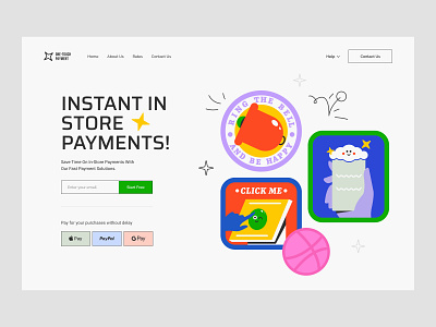 One Touch Payment children colorfull concept credit card design figma finance fintech graphic design illustration payment pr product design school typography ui uiux userexperience ux webdesign