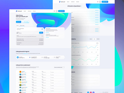 Cardano NFTs Decentralized Platform 😍 blockchain crypto crypto design cryptocurrency. design illustration interface logo ui web