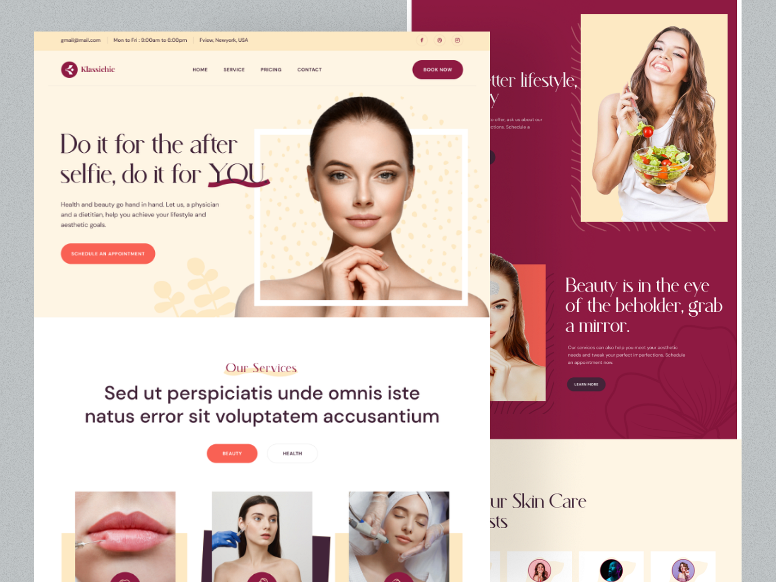 Skincare Beauty Product eCommerce Website by Hasan on Dribbble