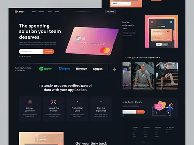 Digital Banking Landing Page Website bank bank card banking banking app coin credit card digital banking finance finance app financial fintech home page landing page mobile banking money payment web web design website website design