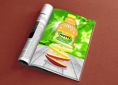"Notts" Juice branding design graphic design illustration typography vector