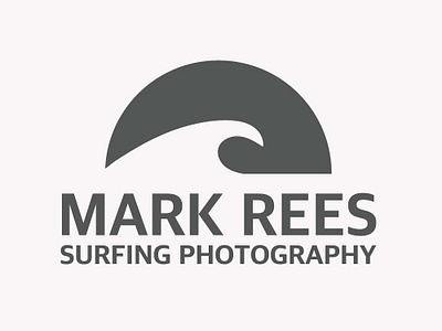 Mark Rees Surfing Photography - Logo & Branding Design beach branding coastal design graphic design logo surf surf logo surfing surfing photography