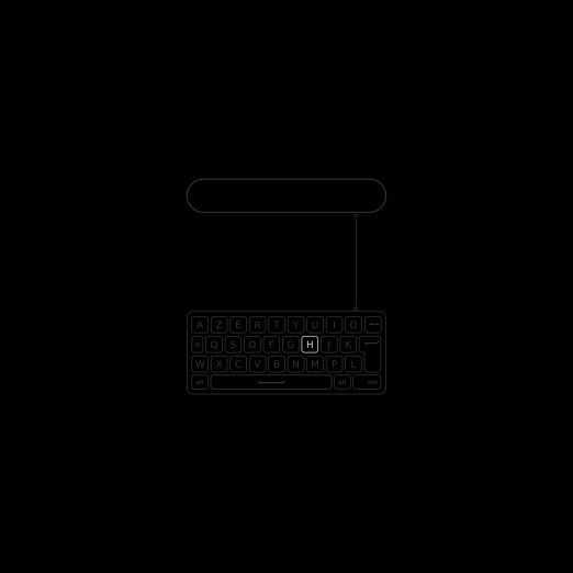 keyboard animation graphic design keyboard motion graphics typing ui