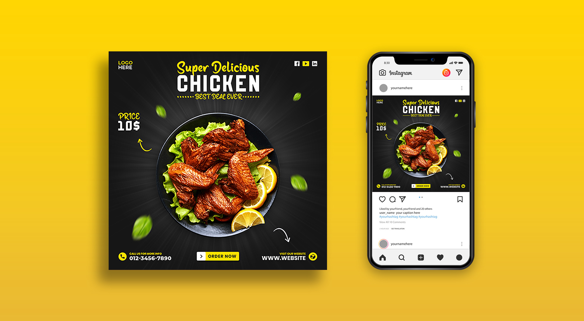 Example of Thumb Stop Social Media Design Service