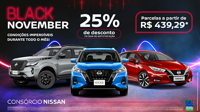 Nissan™ | Black Friday Campaign black friday branding design graphic design layout nissan