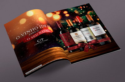 Concha Y Toro™ | Christmas - Magazine branding concha y toro design graphic design layout magazine