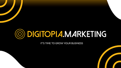 DIGITOPIA MARKETING™ branding graphic design layout