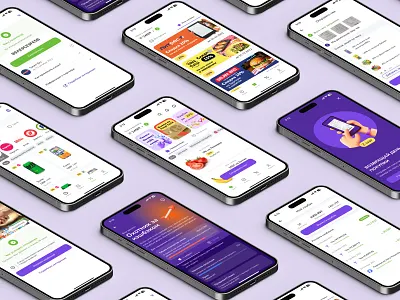 Cashback service cashback design figma mobile ui ux
