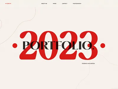 Portfolio 2023 2023 branding figma guideline identity photography portfolio ui ux website