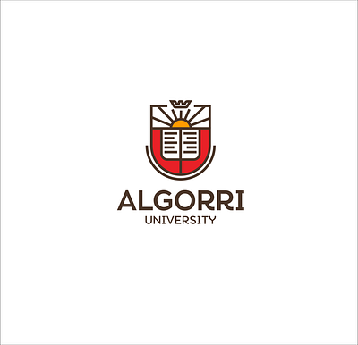 ALGORRI UNIVERSITY LOGO branding logo motion graphics