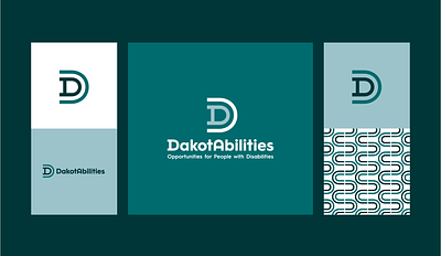 Dakotabilities Logo Design brand brand identity branding logo logo desing logotype typography visual identity