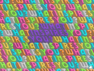 inspires 3d design graphic design inspiration inspirational poster inspired quandry question