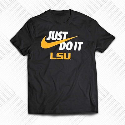 Lsu Tigers Nike Just Do It Shirt