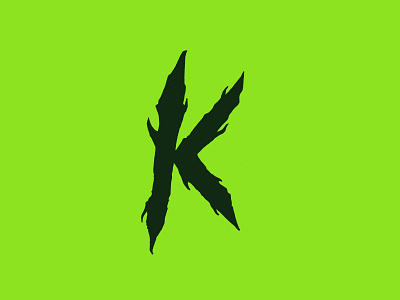K Cap branding graphic design letters logo type type design typography