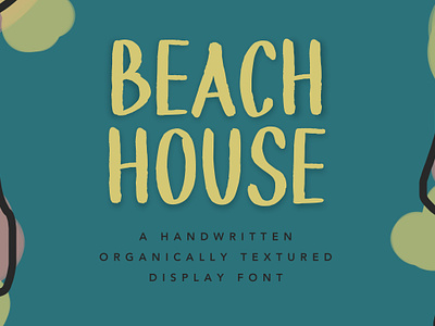 Beach House Hand-Lettered Font
