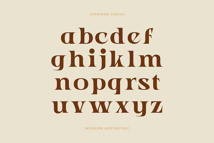 Modern Aesthetic - Modern Font by Graphic Assets on Dribbble