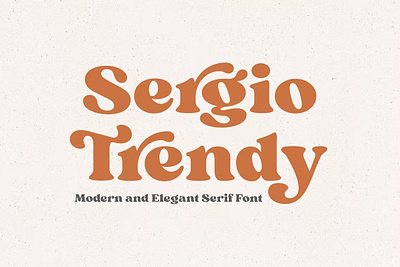 Sergio Trendy Serif Font calligraphy display display font font font family fonts hand lettering handlettering lettering logo sans serif sans serif font sans serif typeface script serif serif font type typedesign typeface typography
