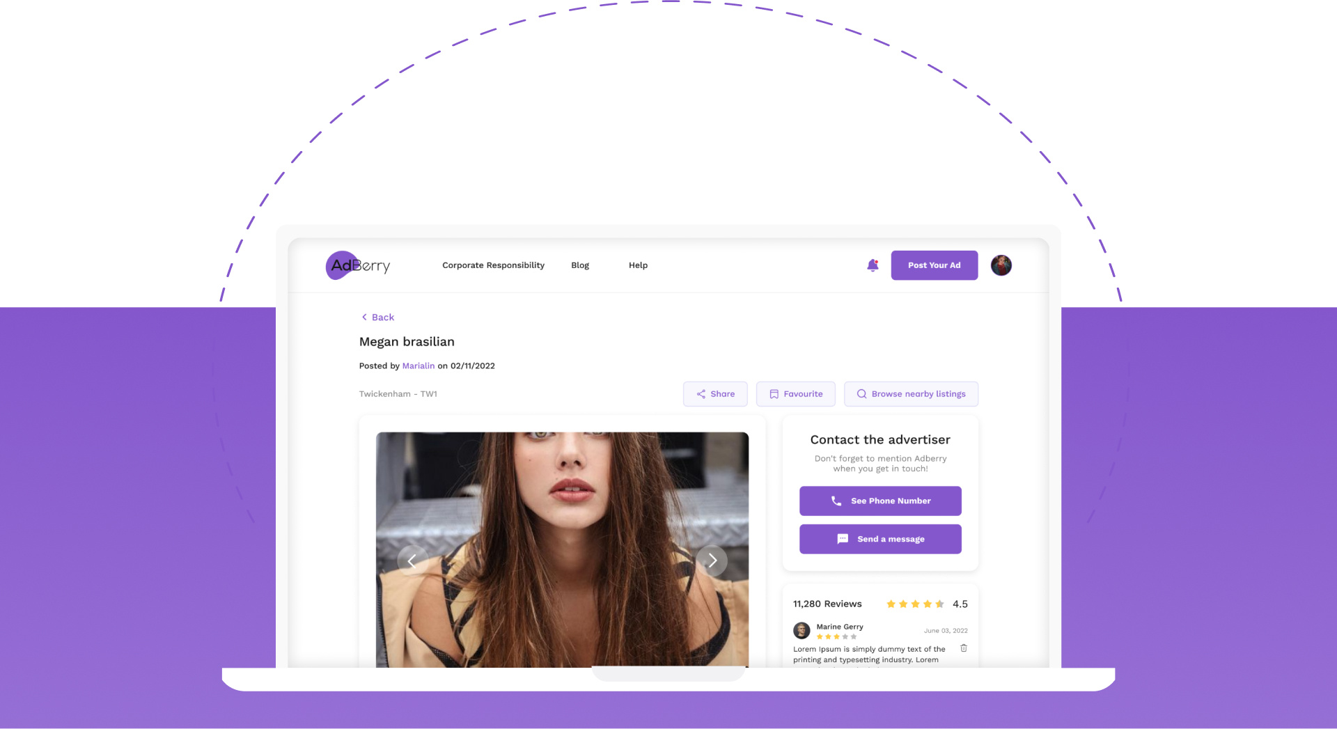 Adberry web App UI/UX Design by Bhumi on Dribbble