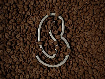3D Logo Reveal 3d advetising branding cinema 4d coffee commercial dark light logo motion graphics octane render visual identity