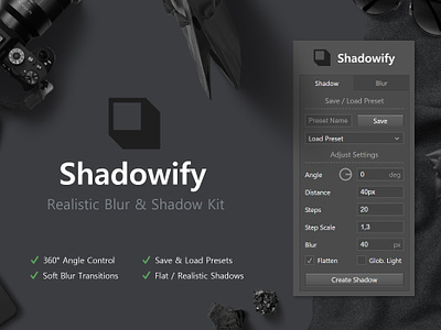 Shadowify - Blur & Shadow Kit