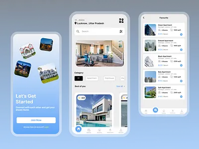 House Rent App app branding design houserentapp illustration mobileapp propertyrentapp rentapp typography ui ux