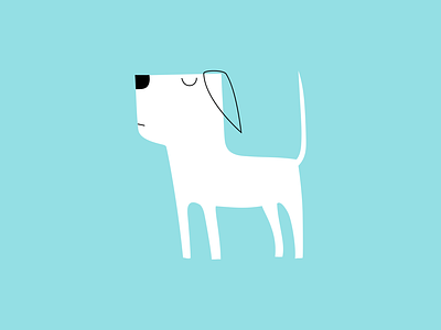 another dog animal cartoon character design dog dribbble illustration mascot pet