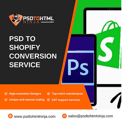 PSD to Shopify: Perfect E-commerce Solution psd to shopify conversion