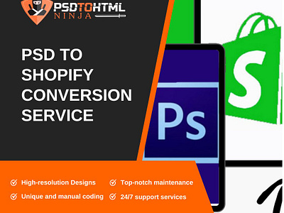 PSD to Shopify: Perfect E-commerce Solution psd to shopify conversion