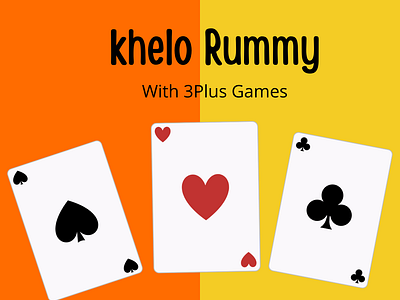 Online Rummy On 3Plus Games 3plusgames game gameapplication gamelovers india onlinegame onlinerummy rummy trend