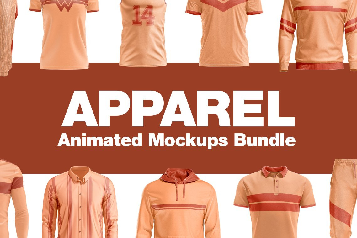 Apparel Animated Mockups Bundle by Top 5 Shop on Dribbble