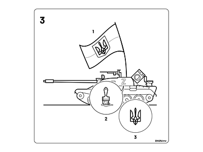 Manual of how to capture a russian tank character