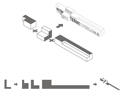 Therme L3 3d ar archi architecture concrete design floor plans graphic design illustration render visualization