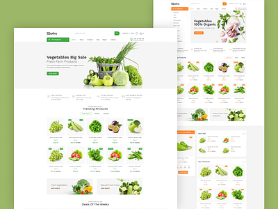 Clean Organic Food Store Shopify Theme - Safira shopify theme