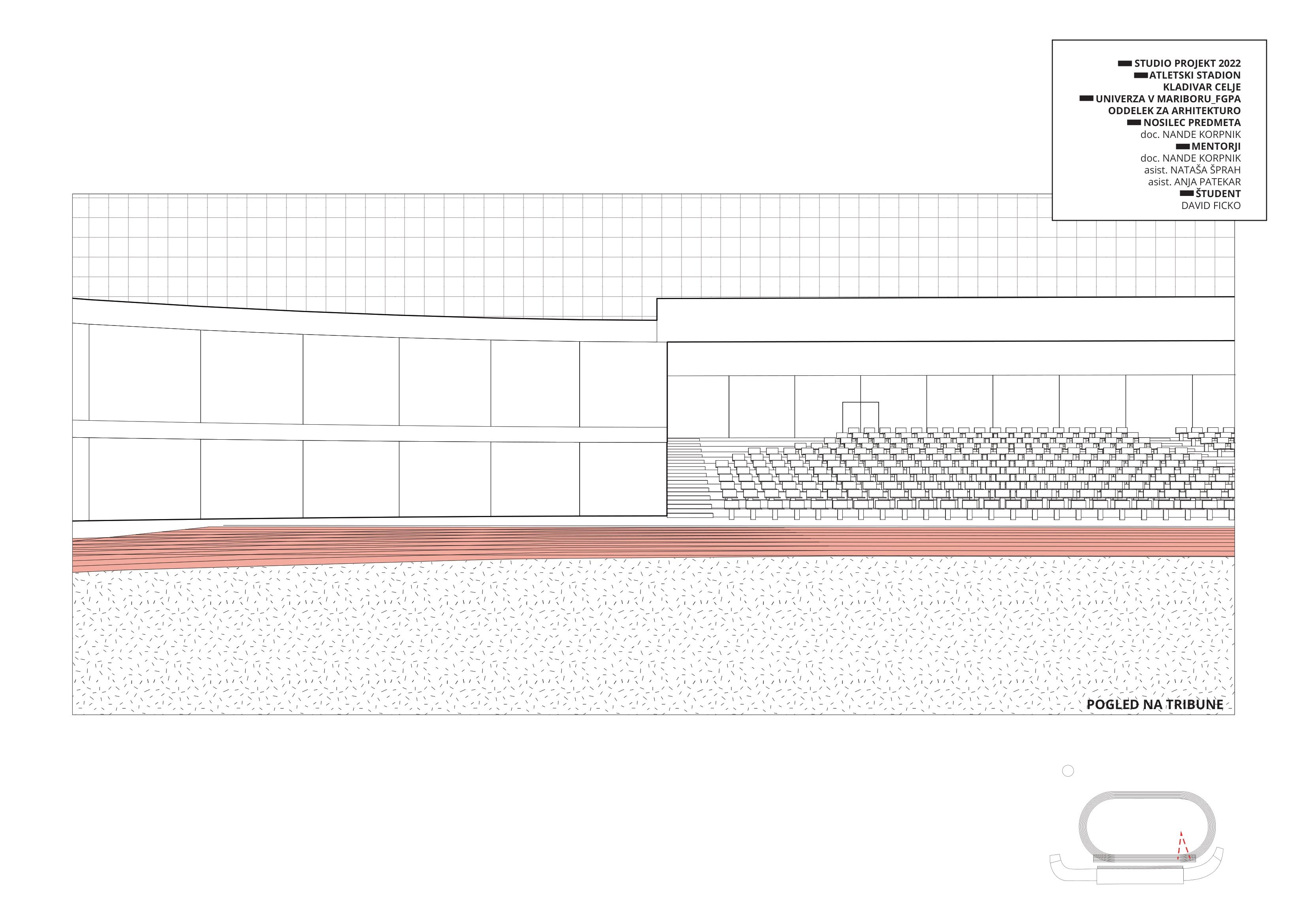 STADION DF01 3d 3dmodel archi archicad architect architecture architecture project athletics drawing graphic design illustration illustration render project render rendering student track