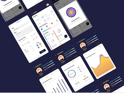 Hability app design graphic design illustration ui ux