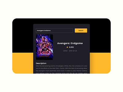 Movie DB database movie website moviedb ui webdesign