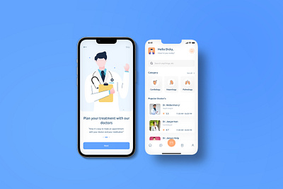 Medical Booking Mobile App app appdesign appuidesign design medical medical app medical app design ui uidesign ux