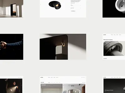 Prado eCommerce Web after effects animation branding design ecommerce graphic design home page interactions landing logo minimal outer outer studio typography ui ui design uxui web design