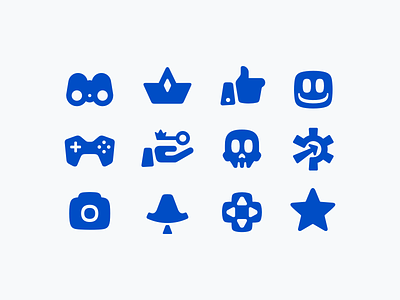Icons design for games app icons custom game icons icon logo logodesign logotype monogram sign symbol ui ux