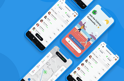 Fitness Mobile App Design app branding design fitness fitness app fitness mobile app fitness tracking graphic design gym outdoor fitness running sun tracking app ui ux