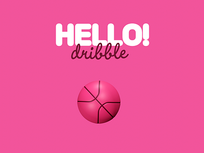 Hello! 3d blender design dribble graphic design