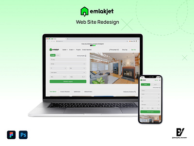 Web Site Redesign branding design e commerce figma illustration logo mobile real estate website realestate redesign ui uidesign ux uxdesign webdesign website
