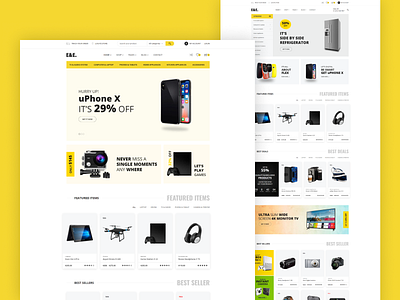 Electronics HTML Template - E&E responsive