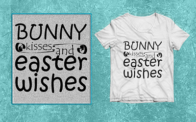 Bunny kisess and Easter wishes SVG T- shirt design. 2023 best 2022 branding bunny design easter funny graphic design happy illustration kiss logo vector wish