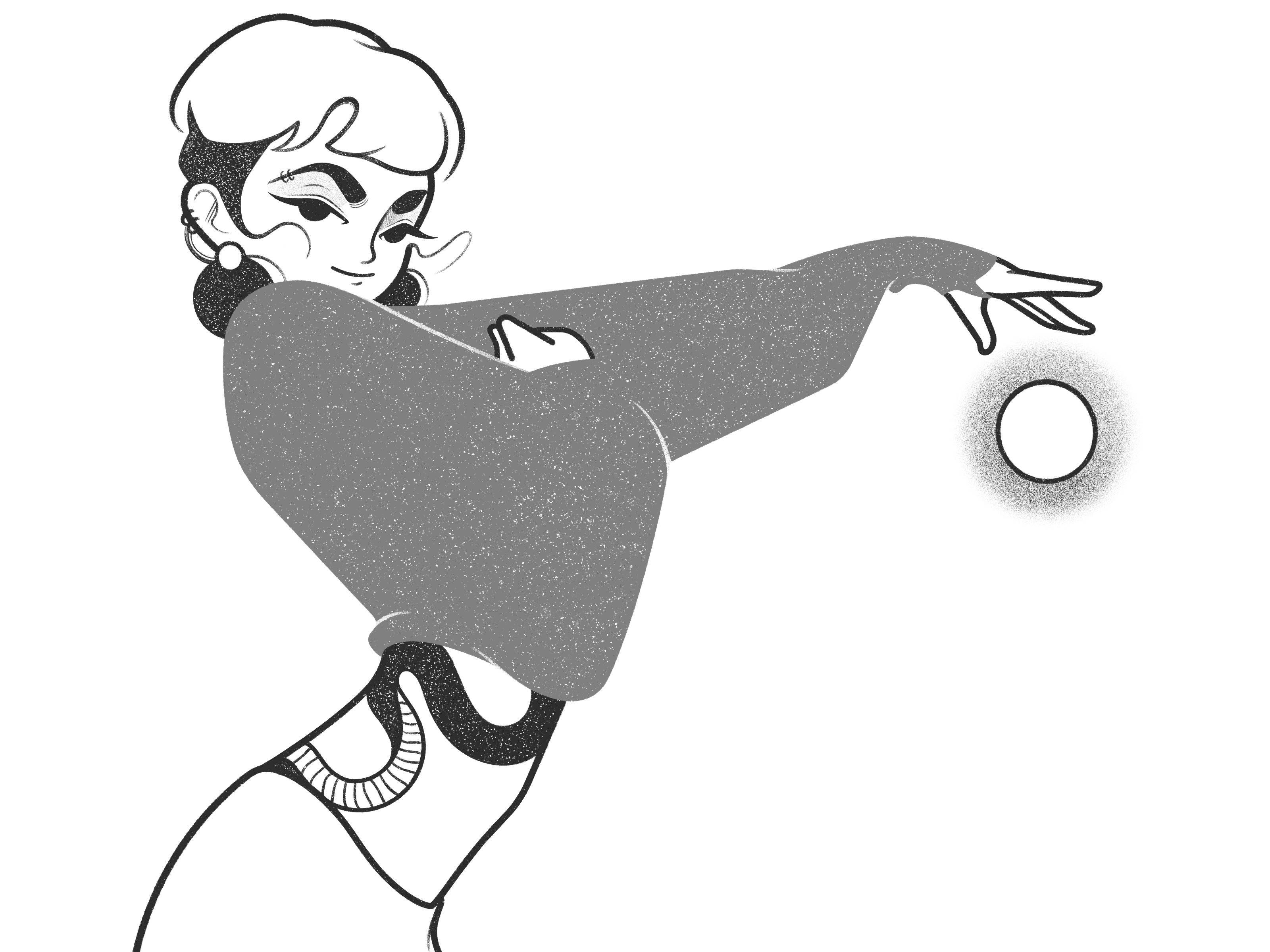 details / sorcerer black and white cartoon character character design comic details drawing fantasy illustration line magic manga minimal monochrome pencil procreate simple sorcerer tattoo warrior