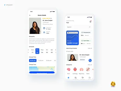 Healthcare app doctors healthcare mobile app mobile design mobile ui visual design